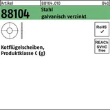 F. REYHER Nchfg. GmbH & Co. KG Kotflügelscheibe R 88104 12,5x35x1,5 Stahl galv.verz. 200 Stück