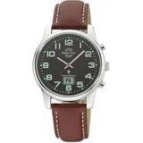 Master Time Leder 41 mm MTGA-10426-22L