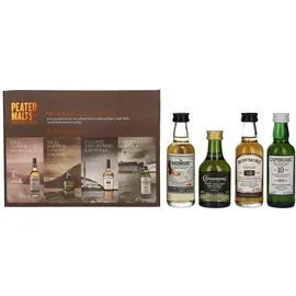Peated Malts of Distinction Whisky Tasting Collection 40% vol 4 x 0,05 l