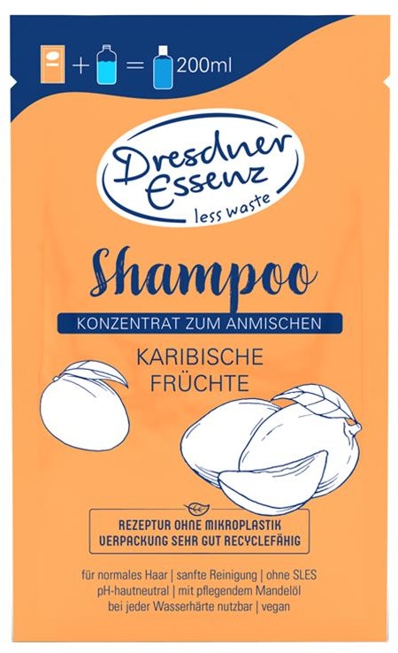 Dresdner Essenz Konzentrat Karibische Früchte Shampoo 40 g