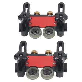 OEM Vorschub für Aluminiumlegierung, 5 Mm Hub, Doppelrollenlager und Federbrett für Holzbearbeitungsprojekte