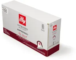 100 Kaffeekapseln ILLY INTENSO kompatibel NESPRESSO