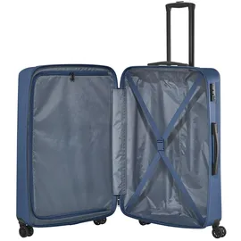 Travelite Bali 4 Rollen Kofferset 3-teilig blau