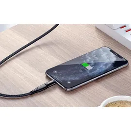 Mcdodo OT-8730, USB-C zu Lightning Adapter, schwarz - Schwarz