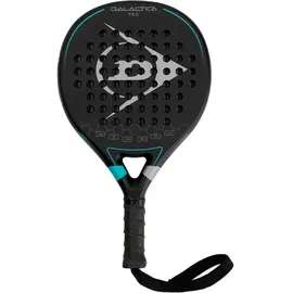 Dunlop Galactica Pro Mini-Schläger (18 cm) – Sammler-Accessoire, Petrol Green, Silver Foil, Black