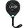 Dunlop Galactica Pro Mini-Schläger (18 cm) – Sammler-Accessoire, Petrol Green, Silver Foil, Black