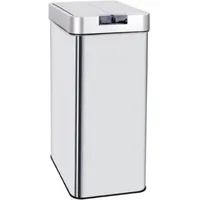 Famanu Automatische Abfallbehälter 60L - Hygienischer Sensor-Mülleimer mit Edelstahl-Oberfläche