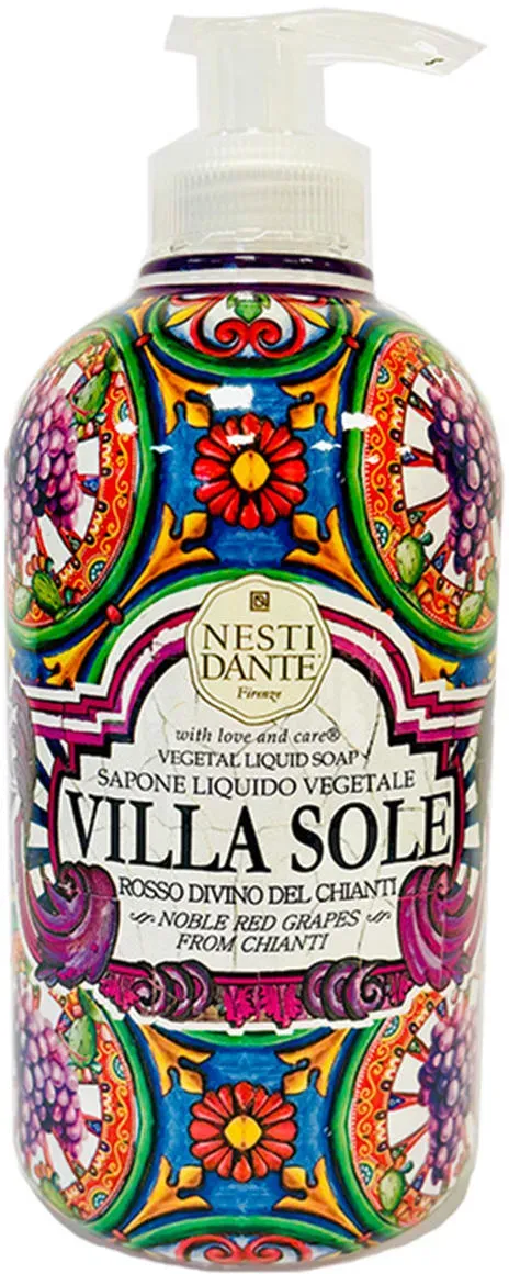 Nesti Dante Villa Sole Rosso Divinio Del Chianti Liquid Soap 500 ml