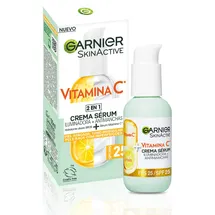 Garnier , 2-in-1-Gesichtsserum zum Aufhellen und gegen Hautunreinheiten, mit 20% Vitamin C und SPF25, nicht fettend, klinisch getestet, 50 ml