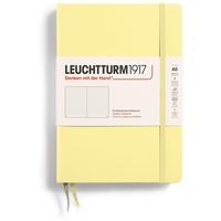LEUCHTTURM1917 365485 Notizbuch Medium (A5), Hardcover, 251 nummerierte Seiten, Vanilla, dotted