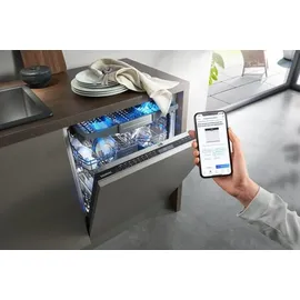 Siemens iQ300 SX53ES02CE Einbau-Geschirrspüler (teilintegrierbar, 598 mm breit, Edelstahl)