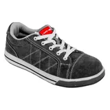 LAHTI PRO Wildlederhalbschuhe SB SRA 39 grau-rot L3040739