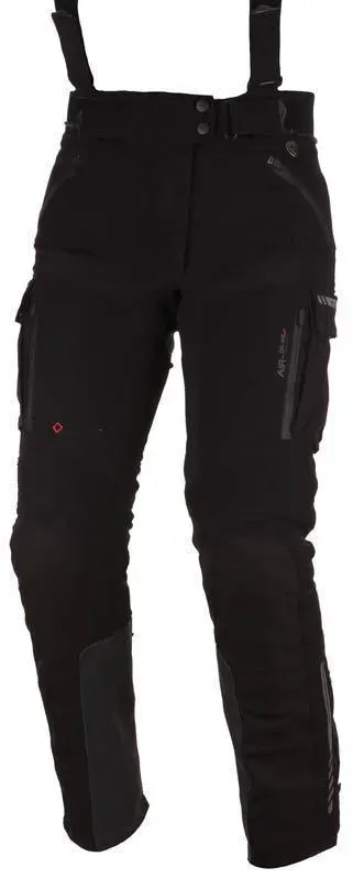 Modeka Tacoma Damen Textilhose, schwarz, Größe 38