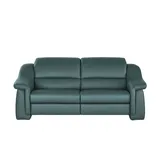 HIMOLLA Ledersofa 2-Sitzer türkis/petrol