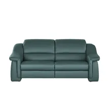HIMOLLA Ledersofa 2-Sitzer türkis/petrol