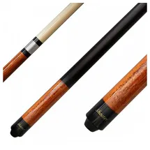 Winsport Shooter Billardqueue, aus hochwertigem Ahornholz, Pool-Cue, super Spielqualität, 147 cm 2-TLG. mit 12,5 mm Klebeleder oder 12 mm Schraubleder, Edelstahlgewinde (12,5 mm Klebeleder)