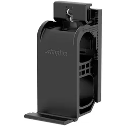 Flamco Komfort Plus Befestigungsschelle Kunststoff schwarz, für Rohre bis 22mm F72003