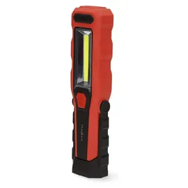 Nedis Arbeitsleuchte - 4 W - Batteriebetrieben - 5 V DC - Eingebautes Lithium Ion - Wiederaufladbar - Lichtdauer: 5 h - 300 lm - Lichtbereich: 20 m