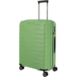 Travelite Mooby 4-Rollen Trolley 66 cm - Grün