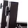 Mendler Absperrgitter HWC-B34, Zaun Scherengitter Trenngitter, Alu ausziehbar Laufrollen braun ~ Höhe 109cm, Breite 60-530cm