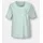 wäschepur Kurzarmshirt Schlafanzug-Shirt Grün (Kalkmint) 36/38