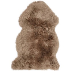 WARM & COMFY Schaffell 100 cm, taupe Wolle Grau Taupe cm