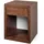 woodek Nachtschrank HUGO 30 x 30 x 39 cm Braun