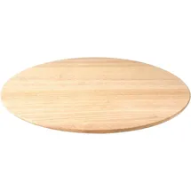Continenta Drehplatte aus Gummibaumholz 46 cm Ø 3,5