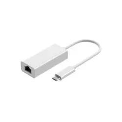 EFB EBUSBC-RJ45-1000MBIT USB 3.2 GigaBit Netzwerk Adapter, Typ-C Stecker - RJ45 Buchse, 0.15m EBUSBCRJ451000MBIT