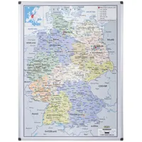 Bi-Office Deutschlandkarte 120 x 90 cm