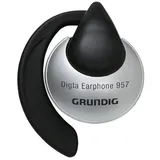 Grundig Kopfhörer Dicta Earphone 957-Jack, 957-Klinke - Schwarz/Silber