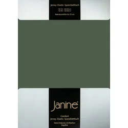 Spannbettlaken »ELASTIC 5002«, für Matratzen bis 35 cm Höhe, 95% Baumwolle, hochwertig, langlebig, 76453148-0 olivgrün 1 St.