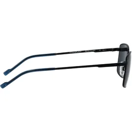 Eschenbach Sonnenbrille TITANFLEX "Modell 824132", Herren, schwarz (blau), matt, Sonnenbrillen Sonnenbrille, Form Karree/Eckig, Logoschriftzug auf Bügel, Titanflexfassung