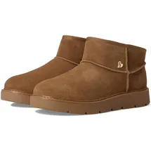 SKECHERS Damen Keepsakes Cozy Cozy Mini Slip-InTurnschuhe, Chestnut Suede Wool, 37