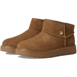SKECHERS Damen Keepsakes Cozy Cozy Mini Slip-InTurnschuhe, Chestnut Suede Wool, 37