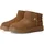 SKECHERS Damen Keepsakes Cozy Cozy Mini Slip-InTurnschuhe, Chestnut Suede Wool, 37