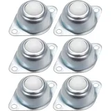 Kugelrollen Möbelrollen Klein Nylon Möbelrollen Transfer Bearing Möbelrollen Flach Ball Roller 2 Löcher Transfer Einheiten für Möbel Gepäck ...