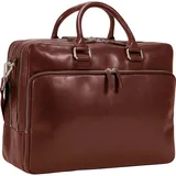 LEONHARD HEYDEN Cambridge Aktentasche Leder 40 cm braun