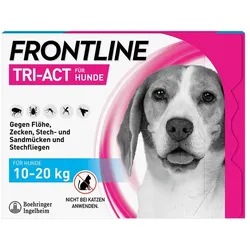 FRONTLINE TRI-ACT - Hund M 10-20 kg 6 St