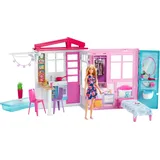 Barbie Ferienhaus inkl. Puppe