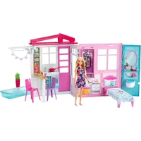 Barbie Ferienhaus inkl. Puppe