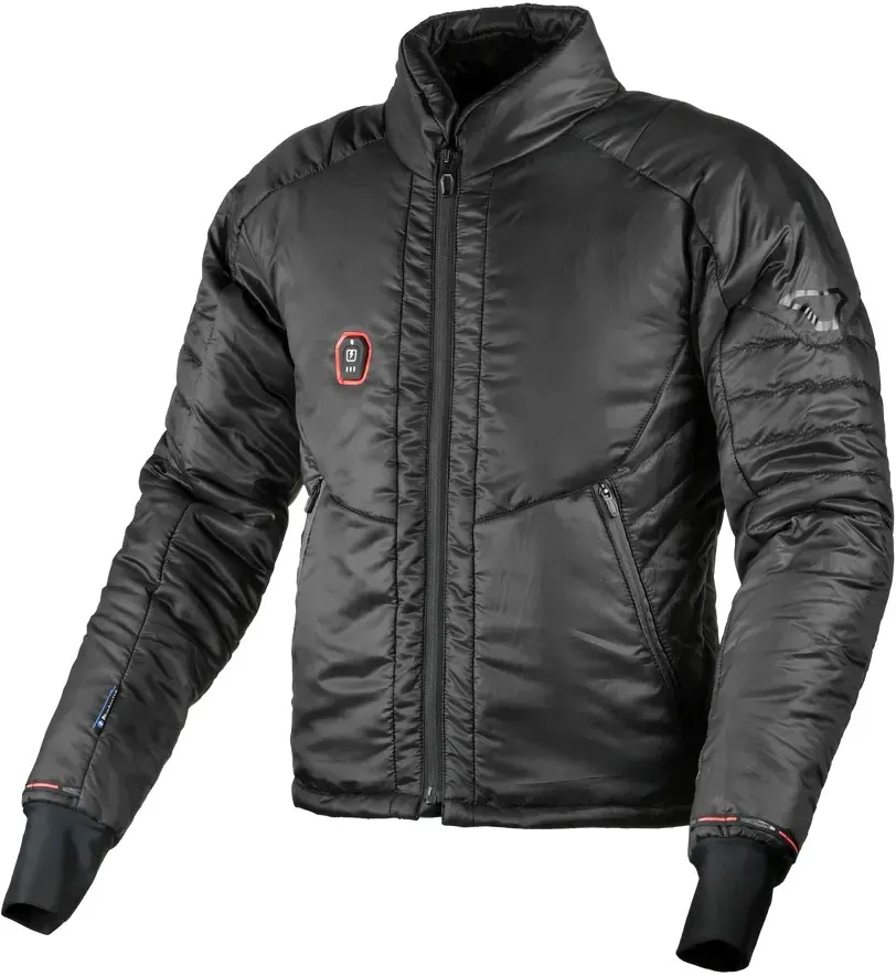 Macna Nucleo Thermax, Textiljacke beheizbar - Schwarz/Rot - XXL