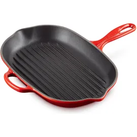 Le Creuset Signature Grillpfanne 26 cm oval kirschrot