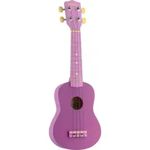 Stagg 25019674 US-VIOLET Soprano Ukulele mit Tasche