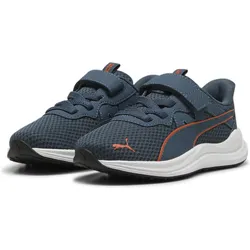 Reflect Lite Laufschuhe Kinder PUMA Gray Skies Flame Flicker White Orange One Size