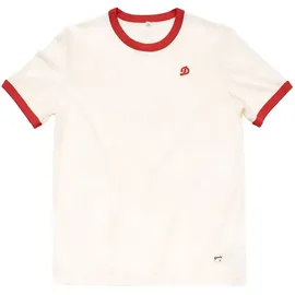 Devold of Norway Archive Ringer Tee Weiß/Chilli M
