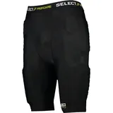 Select Kompressions-Hose mit Polster schwarz L
