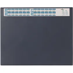 Durable Schreibunterlage blau 65x52cm mit transparenten Abdeckung