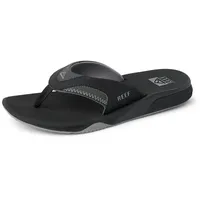 Reef Herren Gepolsterte Fächer Flipflop, Schwarz, 42 EU - 42 EU