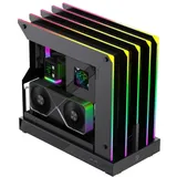 gamemax Blade Concept ATX PC Gehäuse, Weiss